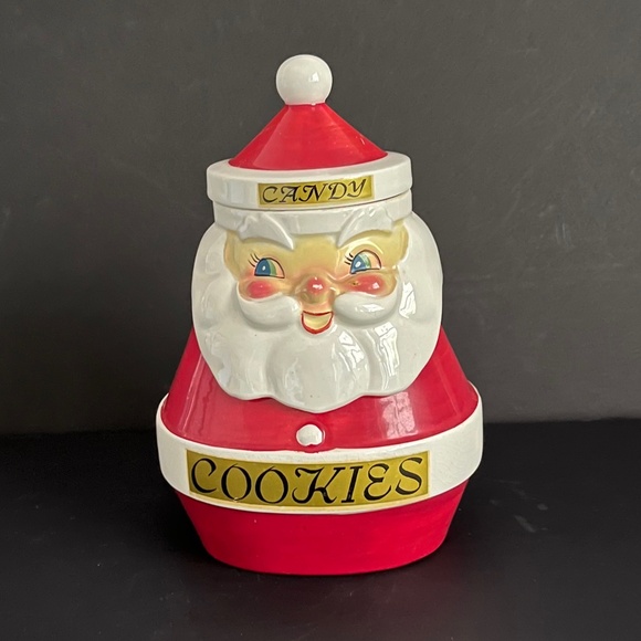 Holt Howard Other - Vintage HOLT HOWARD Santa Cookie Jar Christmas 60s
